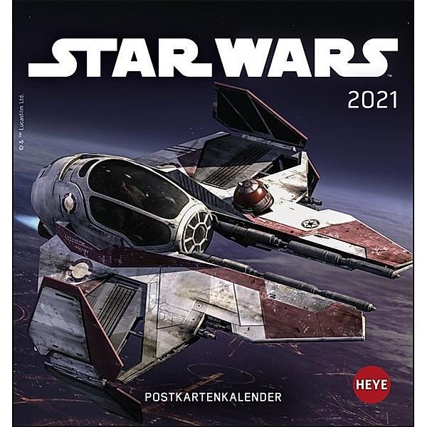 Star Wars Postkartenkalender 2020