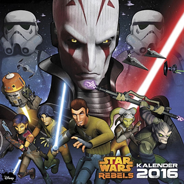 Star Wars Rebels Wandkalender 2016
