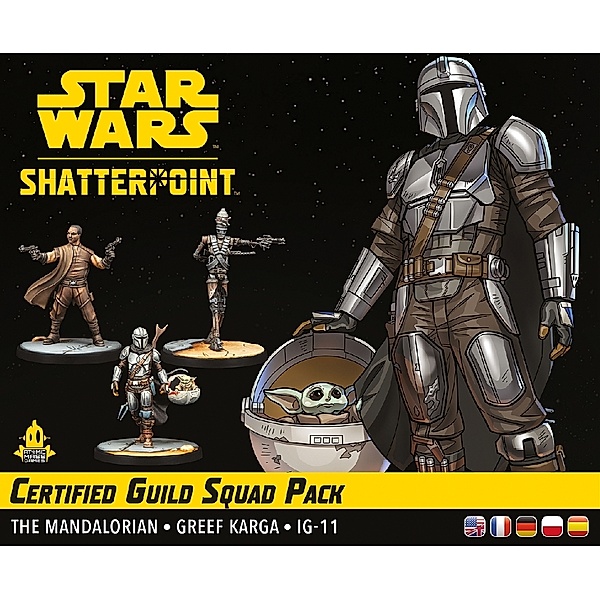 Asmodee, Atomic Mass Games Star Wars: Shatterpoint - Certified Guild Squad Pack (Squad-Pack Zertifizierte Gilde), Will Shick