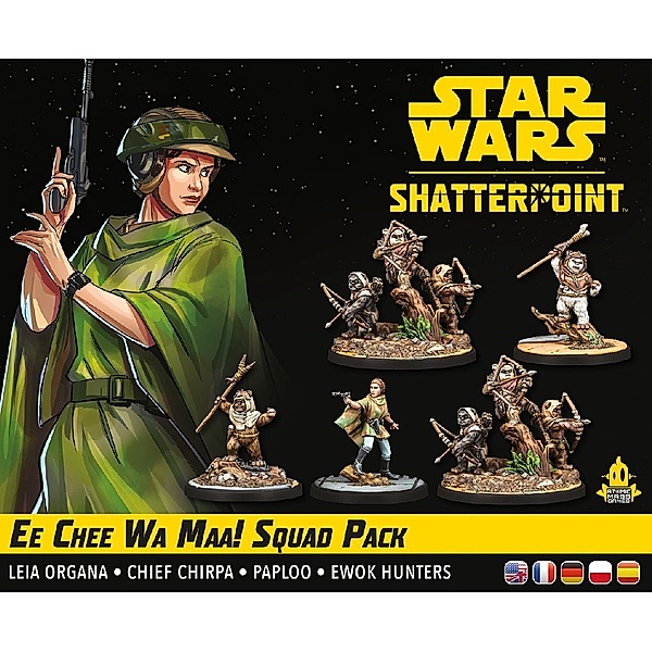 Asmodee, Atomic Mass Games Star Wars: Shatterpoint  Ee Chee Wa Maa! Squad Pack, Will Shick
