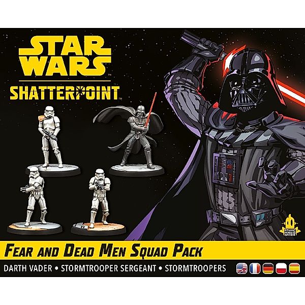 Asmodee, Atomic Mass Games Star Wars: Shatterpoint  Fear and Dead Men Squad Pack, Will Shick
