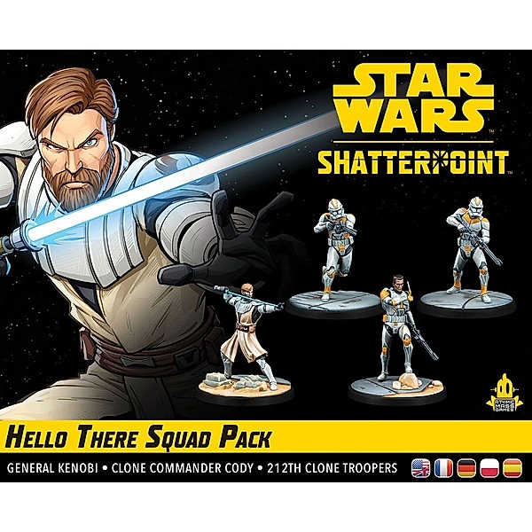 Asmodee, Atomic Mass Games Star Wars: Shatterpoint - Hello there Squad Pack, Will Shick