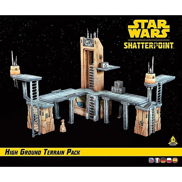 Asmodee, Atomic Mass Games Star Wars Shatterpoint: - High Ground Terrain Pack, Will Shick