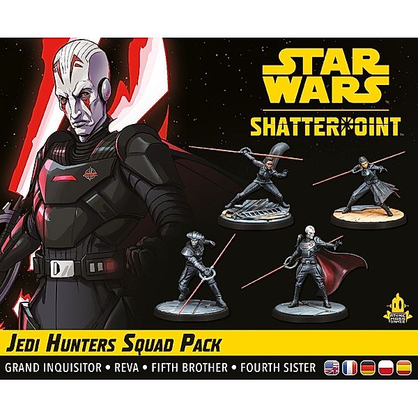 Asmodee, Atomic Mass Games Star Wars Shatterpoint - Jedi Hunters (Squad-Pack Jedi-Jäger), Will Shick