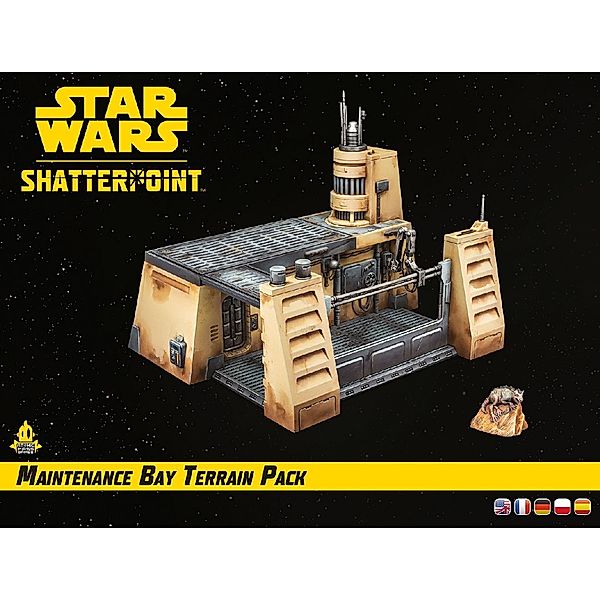 Asmodee, Atomic Mass Games Star Wars: Shatterpoint  Maintenance Bay Terrain Pack, Will Shick