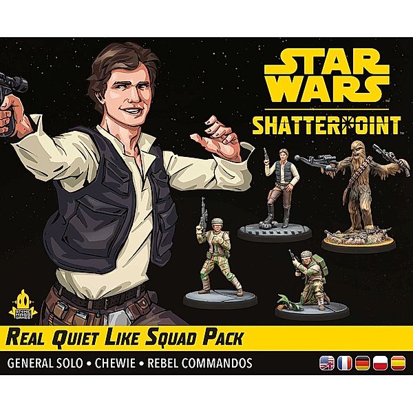 Asmodee, Atomic Mass Games Star Wars: Shatterpoint - Real Quiet Like Squad Pack, Will Shick