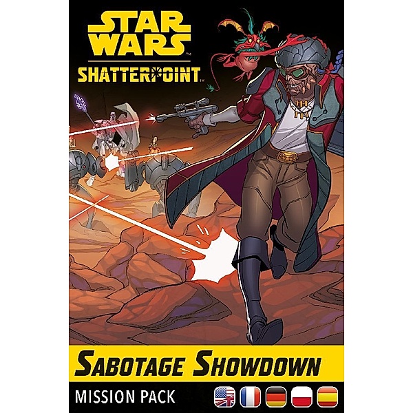 Asmodee, Atomic Mass Games Star Wars: Shatterpoint  Sabotage Showdown Mission Pack, Will Shick