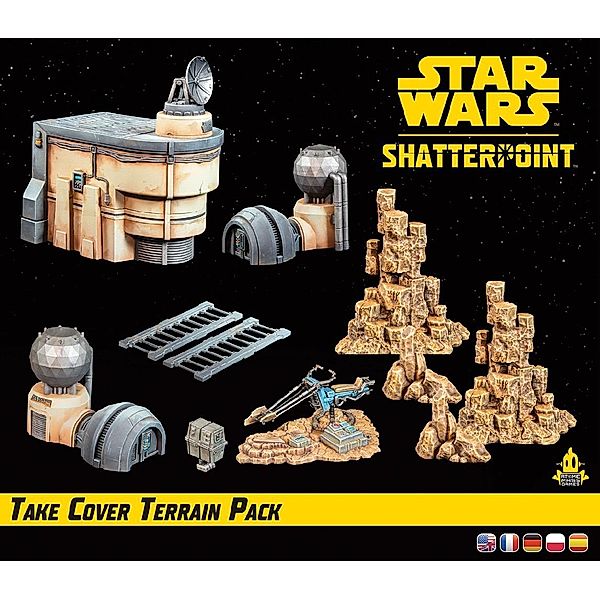 Asmodee, Atomic Mass Games Star Wars Shatterpoint: - Take Cover Terrain Pack, Will Shick