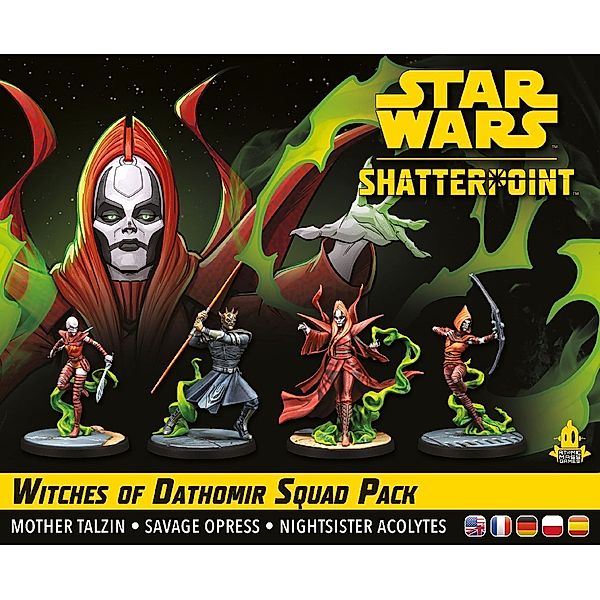 Asmodee, Atomic Mass Games Star Wars: Shatterpoint - Witches of Dathomir Squad Pack (Die Hexen von Dathomir), Will Shick