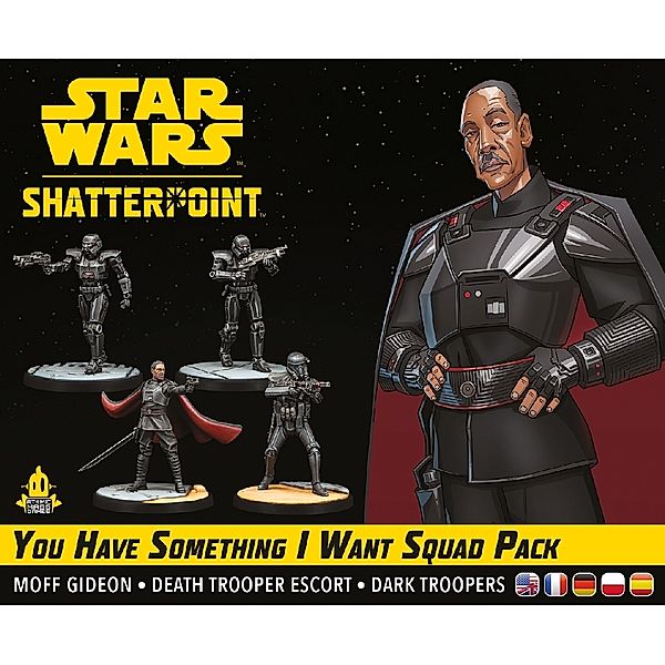 Asmodee, Atomic Mass Games Star Wars: Shatterpoint - You Have Something I Want Squad Pack (Squad-Pack Ihr habt etwas, das ich will), Will Shick
