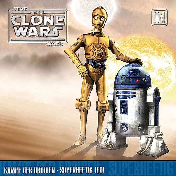 Star Wars, The Clone Wars - Kampf der Droiden - Superheftig Jedi,1 Audio-CD