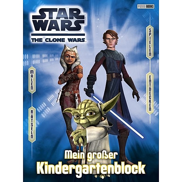 Star Wars The Clone Wars Kindergartenblock