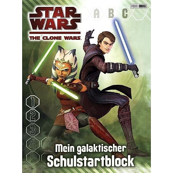 Star Wars The Clone Wars - Mein galaktischer Schulstartblock