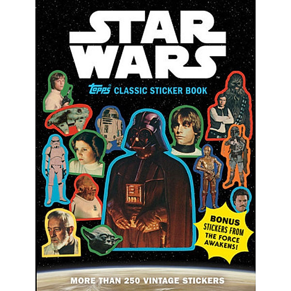 Star Wars Topps Classic Sticker Book, The Topps Company, Lucasfilm Ltd