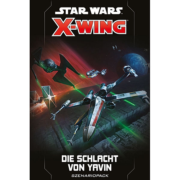 Asmodee, Atomic Mass Games Star Wars: X-Wing 2. Edition  Die Schlacht von Yavin, Jay Little, Frank Brooks, Max Brooke, Alex Davy