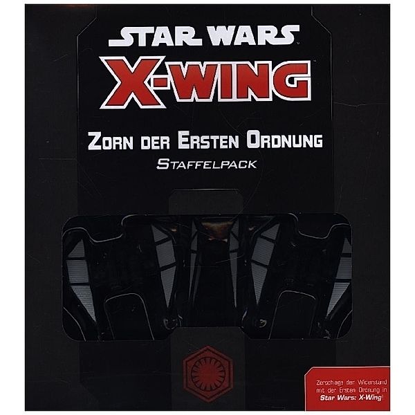 Asmodee, Atomic Mass Games Star Wars: X-Wing 2. Edition - Zorn der Ersten Ordnung (Spiel), Jay Little, Frank Brooks, Max Brooke