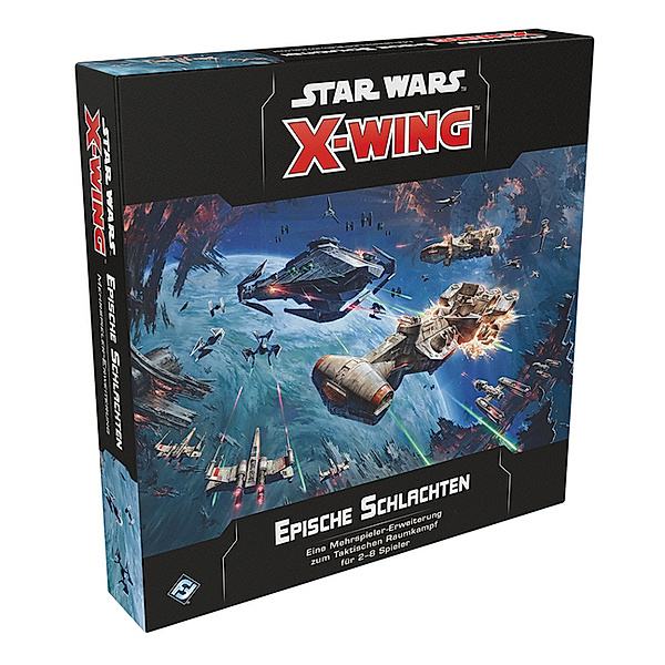 Asmodee, Fantasy Fight Games Star Wars, X-Wing - Star Wars X-Wing 2. Edition, Epische Schlachten