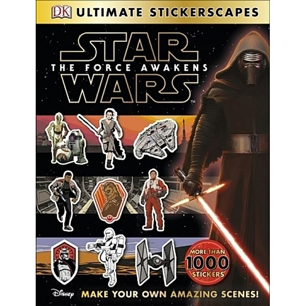 Star Wars(TM) The Force Awakens Ultimate Stickerscapes, Dk