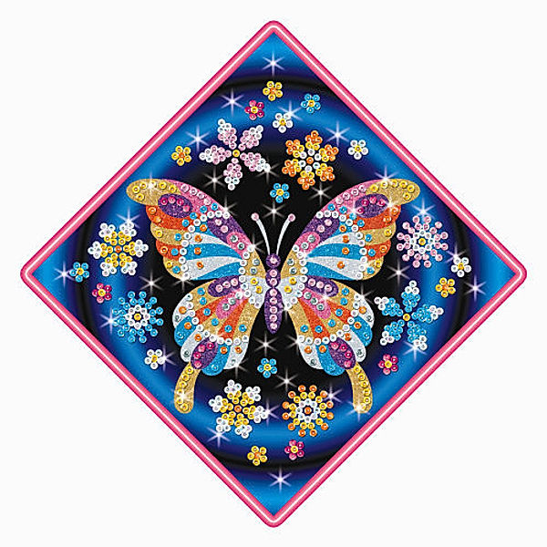 Stardust Sequin Art (Motiv: Schmetterling)