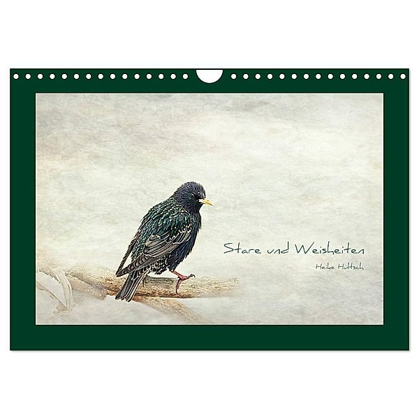 Stare und Weisheiten (Wandkalender 2024 DIN A4 quer), CALVENDO Monatskalender, Heike Hultsch