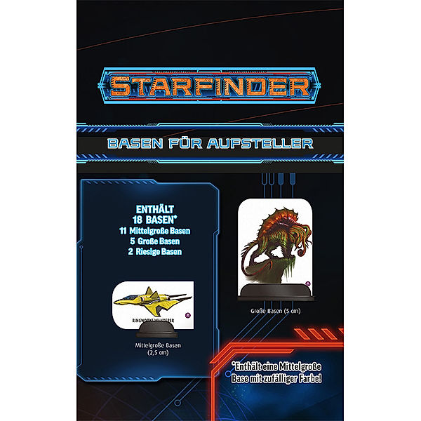 Ulisses Spiele Starfinder / Pathfinder Basen für Aufsteller, James L. Sutter