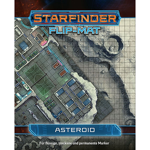 Ulisses Spiele Starfinder, Spielhilfe - Starfinder Flip-Mat: Asteroid, Jason Bulmahn