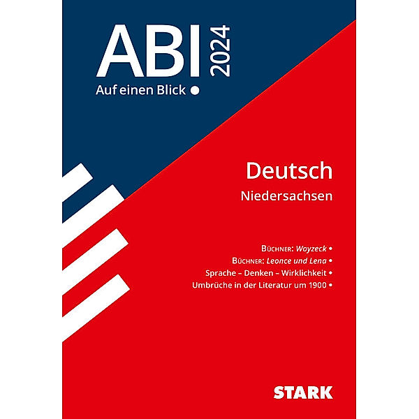 STARK Abi - auf einen Blick! Deutsch Niedersachsen 2024