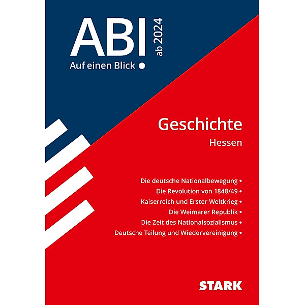 STARK Abi - auf einen Blick! Geschichte Hessen ab 2024