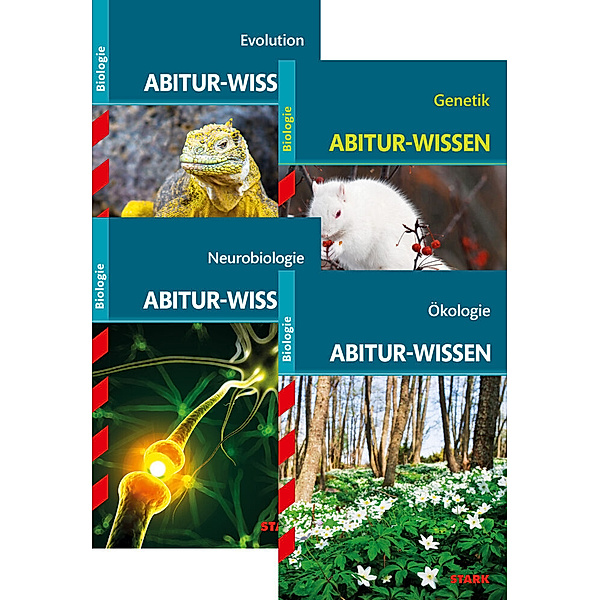 STARK Abitur-Wissen Biologie Bände 1-4, Dr. Thomas Kappel, Dr. Albert Kollmann, Dr. Henning Kunze, Dr. Ole Müller