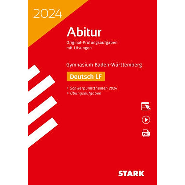 STARK Abiturprüfung BaWü 2024 - Deutsch Leistungsfach, m. 1 Buch, m. 1 Beilage
