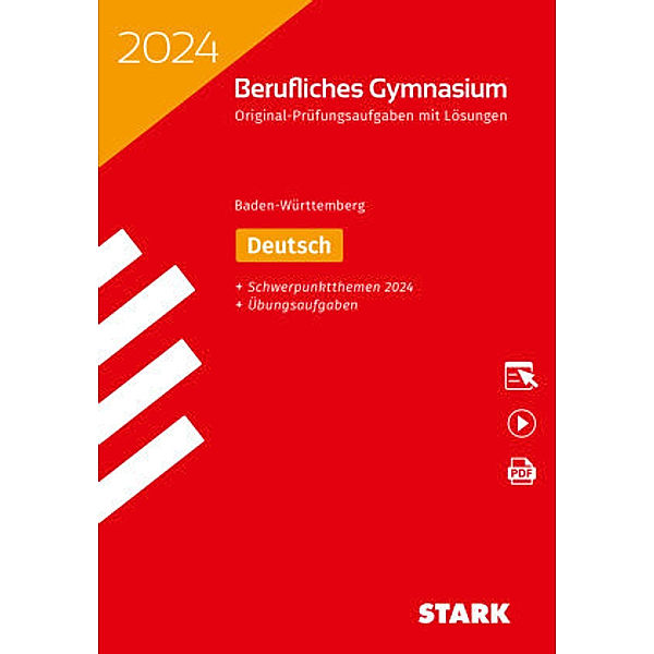 STARK Abiturprüfung Berufliches Gymnasium 2024 - Deutsch - BaWü, m. 1 Buch, m. 1 Beilage