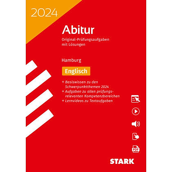STARK Abiturprüfung Hamburg 2024 - Englisch, m. 1 Buch, m. 1 Beilage