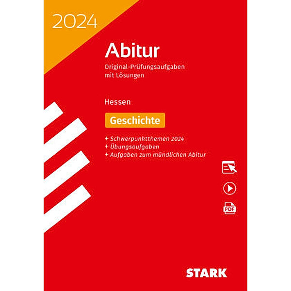 STARK Abiturprüfung Hessen 2024 - Geschichte GK/LK, m. 1 Buch, m. 1 Beilage