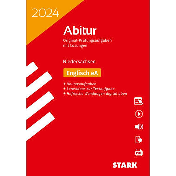 STARK Abiturprüfung Niedersachsen 2024 - Englisch EA, m. 1 Buch, m. 1 Beilage