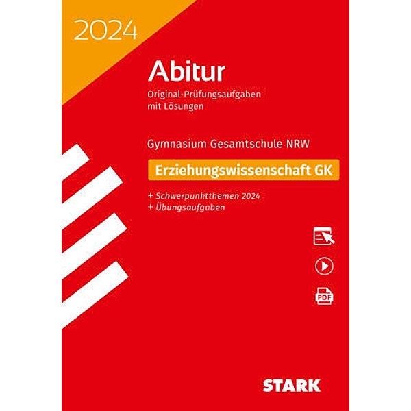 STARK Abiturprüfung NRW 2024 - Erziehungswissenschaft GK, m. 1 Buch, m. 1 Beilage