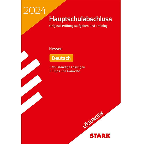 STARK Lösungen zu Original-Prüfungen und Training Hauptschulabschluss 2024 - Deutsch - Hessen
