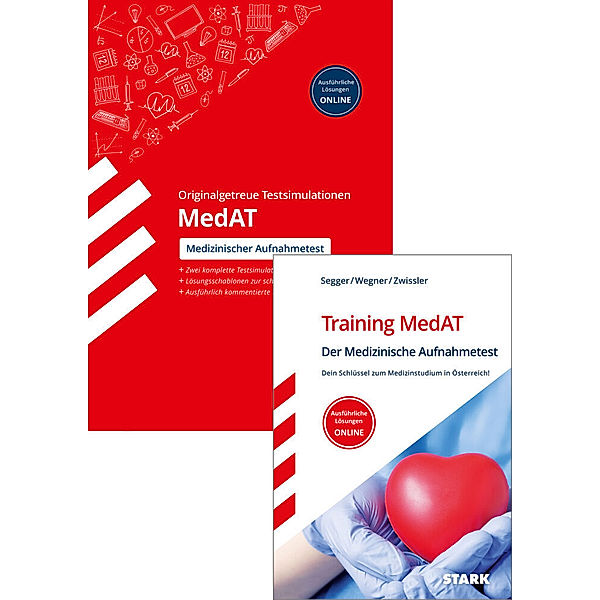 STARK MedAT - Medizinischer Aufnahmetest - Training MedAT + Testsimulation MedAT