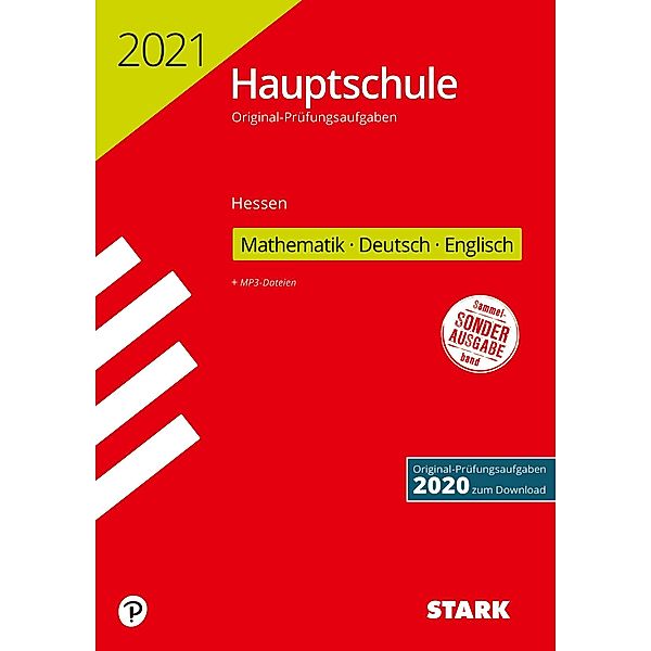 STARK Original-Prüfungen Hauptschule 2021 - Mathematik, Deutsch, Englisch - Hessen