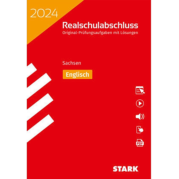 STARK Original-Prüfungen Realschulabschluss 2024 - Englisch - Sachsen, m. 1 Buch, m. 1 Beilage