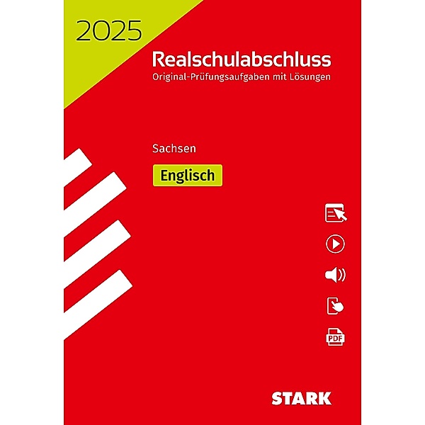 STARK Original-Prüfungen Realschulabschluss 2025 - Englisch - Sachsen
