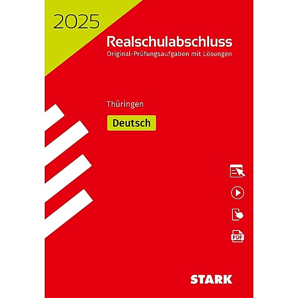 STARK Original-Prüfungen Realschulabschluss 2025 - Deutsch - Thüringen