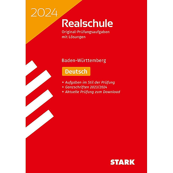 STARK Original-Prüfungen Realschule 2024 - Deutsch - BaWü, Anja Engel, Franziska Schnurrer