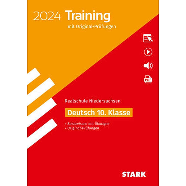 STARK Original-Prüfungen und Training Abschlussprüfung Realschule 2024 - Deutsch - Niedersachsen, m. 1 Buch, m. 1 Beilag