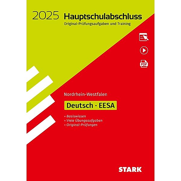 STARK Original-Prüfungen und Training - Hauptschulabschluss / EESA 2025 - Deutsch - NRW