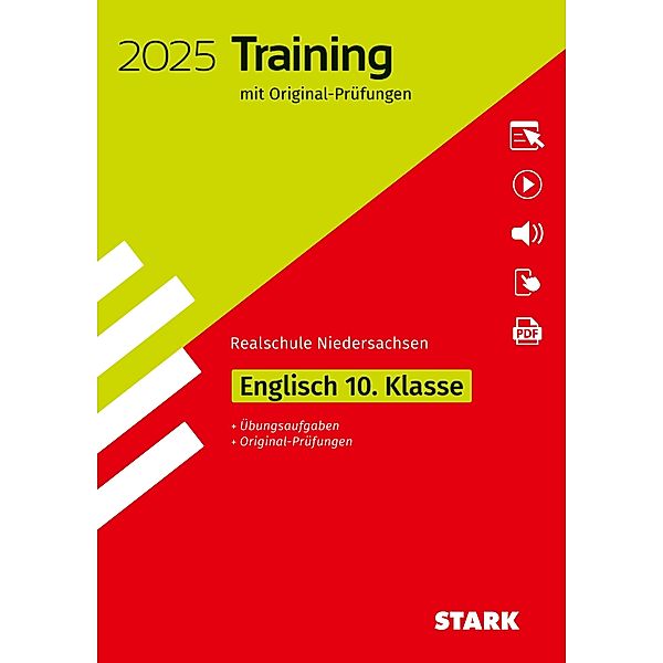 STARK Original-Prüfungen und Training Abschlussprüfung Realschule 2025 - Englisch - Niedersachsen