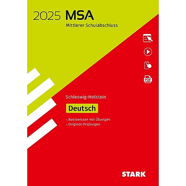 STARK Original-Prüfungen und Training MSA 2025 - Deutsch - Schleswig-Holstein