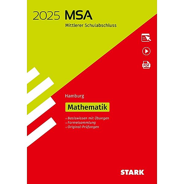 STARK Original-Prüfungen und Training MSA 2025 - Mathematik - Hamburg