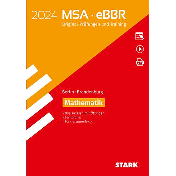 STARK Original-Prüfungen und Training MSA/eBBR 2024 - Mathematik - Berlin/Brandenburg, m. 1 Buch, m. 1 Beilage