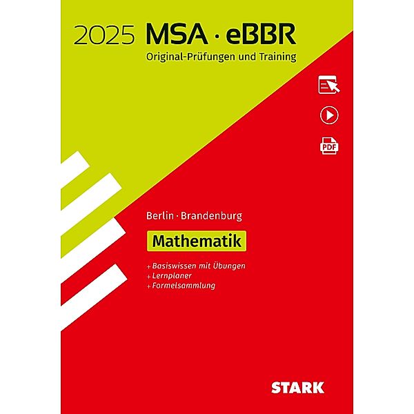 STARK Original-Prüfungen und Training MSA/eBBR 2025 - Mathematik - Berlin/Brandenburg