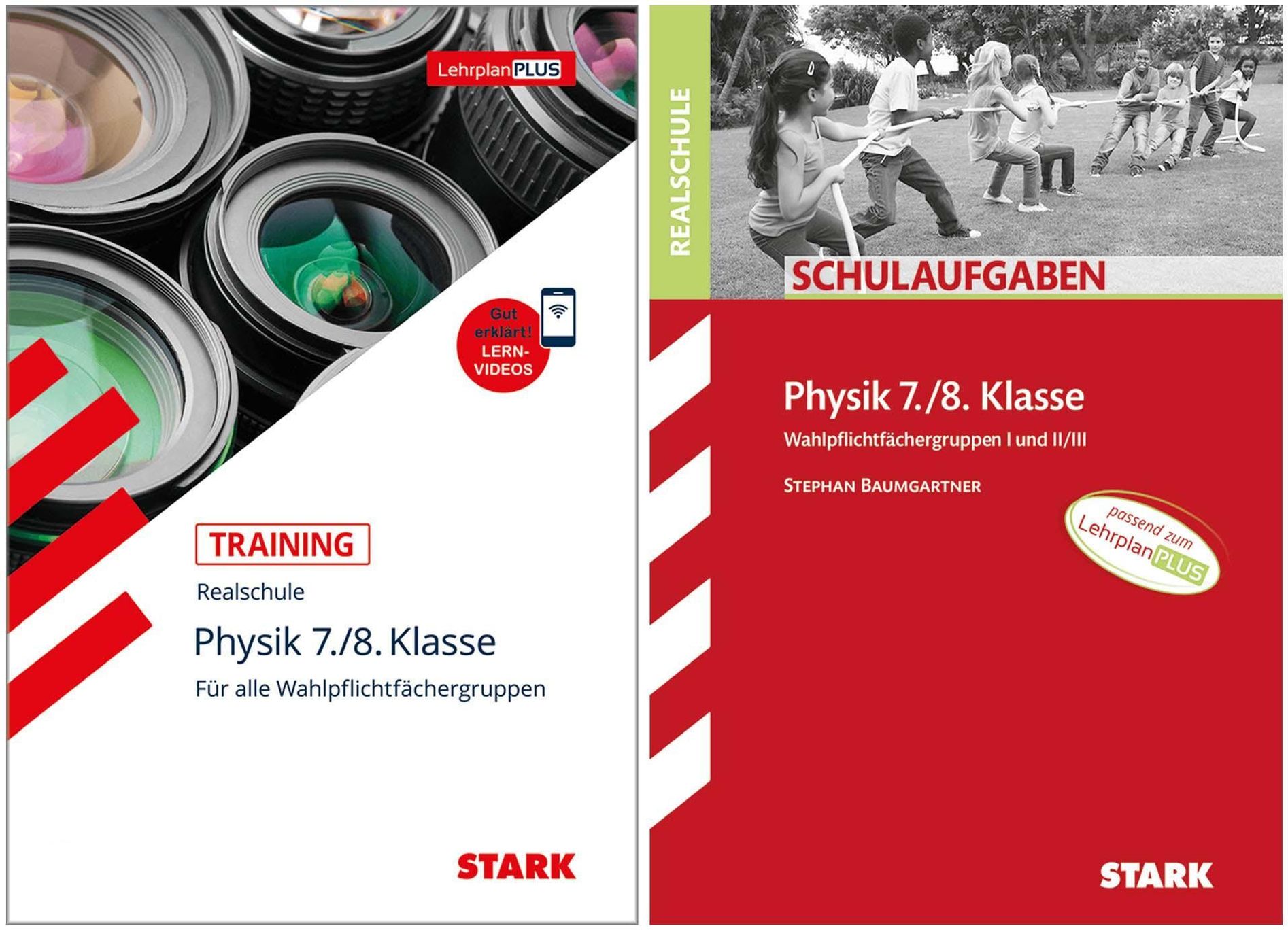 STARK Physik Realschule 7. 8. Klasse - Training + Schulaufgaben, 2 Bde. Buch